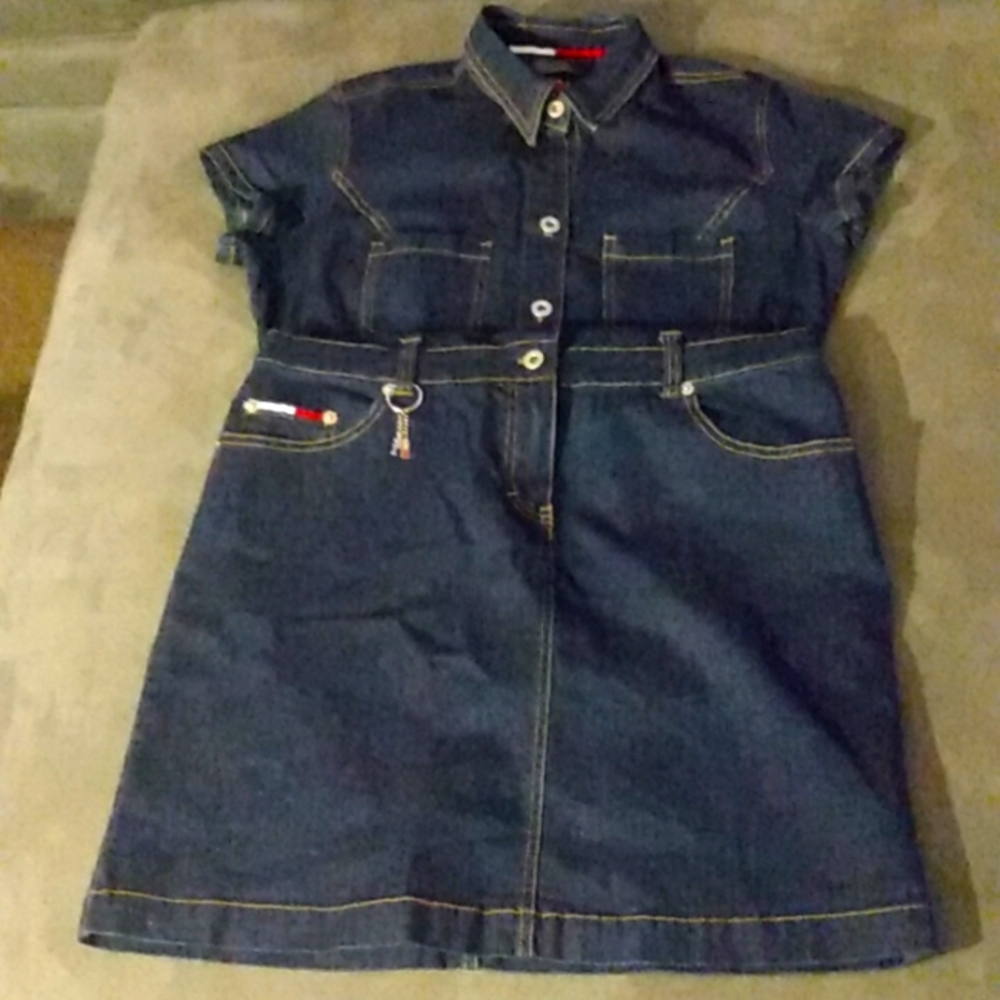 Vintage Tommy Hilfiger Jean Mini Dress